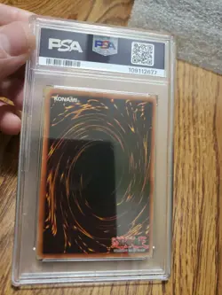 2002 YuGiOh MRL054 Horn Of The Unicorn Magic Ruler 1st Ed PSA 8 NM-MT Fresh Slab - Image 2