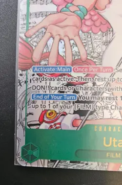 Uta Manga (RAW) EB03-061 SEC One Piece Card Game English Version - Image 5