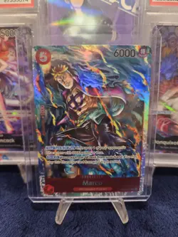 One Piece TCG Marco OP03-013 Super Rare Pillars of Strength - Image 1