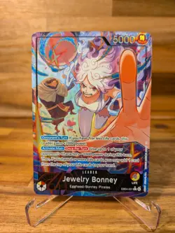 One Piece TCG OP15 -EB04 Jewelry Bonney Leader Alt Art EB04-001 NM - Image 1