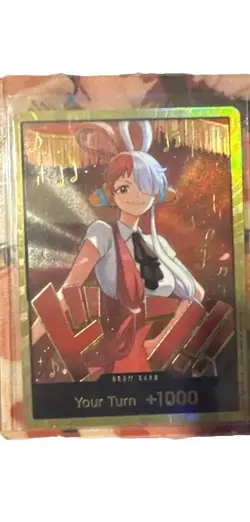 DON!! Card (Uta) (Gold) Extra Booster: One Piece Heroines Edition Foil MINT - Image 1