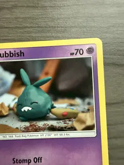 Pokemon Trubbish TCG Guardians Rising Card 50/145 Regular Common NM - Image 3