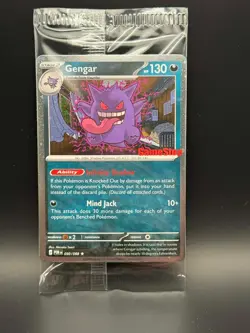 Pokemon Gengar POR 050/088 GameStop Promo Card Sealed English - Image 1
