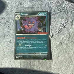 Pokemon Gengar GameStop Promo TCG Card 050/088 English 2026 - New / Sealed - Image 1