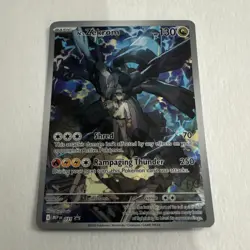 Pokemon TCG N's Zekrom Promo Full Art Holo MEP 031 Basic 130 HP Card - Image 1