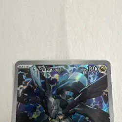 Pokemon TCG N's Zekrom Promo Full Art Holo MEP 031 Basic 130 HP Card - Image 2