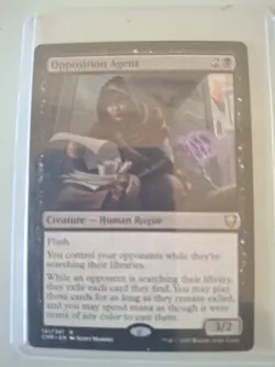 MTG Opposition Agent Commander Legends Regular Card NM Condition - Image 1