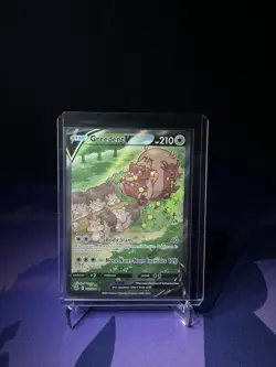 Greedent V (Alternate Full Art) -SWSH08: Fusion Strike Card 257/264 - Image 1