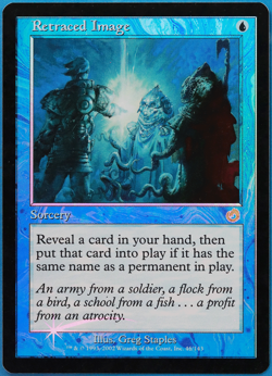 Retraced Image FOIL Torment PLD Blue Rare MAGIC MTG CARD (ID# 505652) ABUGames - Image 1