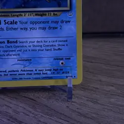 Pokemon TCG Shining Magikarp Neo Revelation Holo Card 66/64 Secret Rare - Image 5