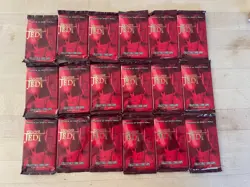 Lot Of 18 Sealed Star Wars Young Jedi Menace of Darth Maul 11 Card Booster Packs - Image 1