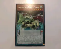 Majespecter Toad Ogama MZMI-EN074 Rare NAME SHIFT ERROR Yugioh Card LP - Image 1