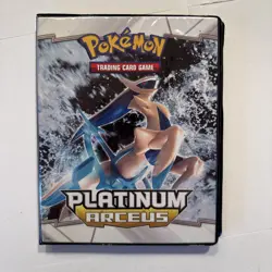 Pokemon Binder CARD Lot 2005-2009 Vintage. Diamond Pearl, Arceus 4 pocket Pholio - Image 1