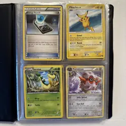 Pokemon Binder CARD Lot 2005-2009 Vintage. Diamond Pearl, Arceus 4 pocket Pholio - Image 2
