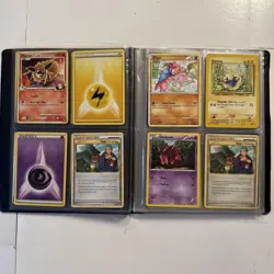 Pokemon Binder CARD Lot 2005-2009 Vintage. Diamond Pearl, Arceus 4 pocket Pholio - Image 4