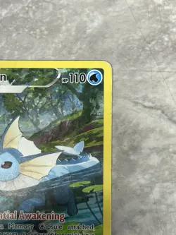 Vaporeon TG02/TG30 Trainer Gallery Holo Silver Tempest Pokemon Card MP - Image 3