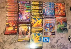 Pokemon Jumbo Cards Lot (34) Vaporeon, Charizard, Pikachu NM - Image 1