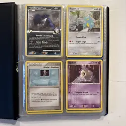 Pokemon Binder CARD Lot 2005-2009 Vintage Diamond Pearl, Platinum 4 pocket - Image 2