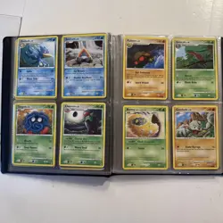 Pokemon Binder CARD Lot 2005-2009 Vintage Diamond Pearl, Platinum 4 pocket - Image 5