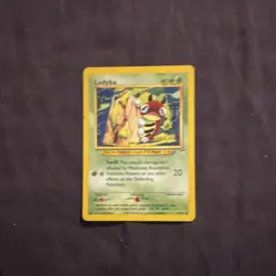 Vintage 2001 Pokemon TCG Neo Discovery 3 Card Lot Seel Venonat Ledyba - Image 3