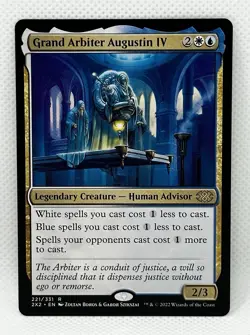 Grand Arbiter Augustin IV Double Masters Regular Card Magic the Gathering - Image 1