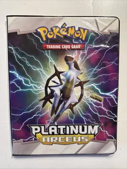 Pokemon Binder CARD Lot 2005-2009 Vintage. Diamond Pearl, Platinum Arceus - Image 1