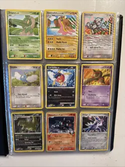 Pokemon Binder CARD Lot 2005-2009 Vintage. Diamond Pearl, Platinum Arceus - Image 2