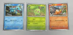 Pokemon Ascended Heroes First Partner Collection Promo set, CARDS ONLY - Image 1