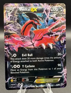 Pokemon Trading Card Game PROMO Yveltal EX XY08 pokemon cards TCG - Image 1