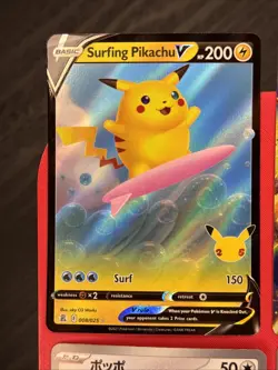 Pokemon TCG 4 Card Lot Baby Shiny ✨ Pidgey Holo Pikachu Celebrations V NM SWSH - Image 2
