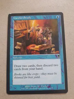 Careful Study ~ Odyssey [ Excellent ] [ Magic MTG ] - Image 1