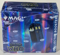 MTG Doctor Who Collector Booster Box | Sealed | Magic | Universes Beyond - Image 1