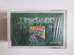 MTG Homelands Booster Box Circle Seal Acrylic Case Reserved List Magic 1995 - Image 1