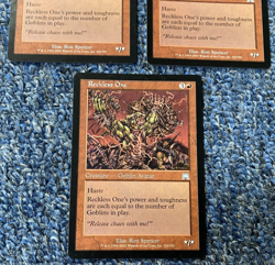 2002 Magic The Gathering"Reckless One X3"!!Lightly Played!! Onslaught#222/350 - Image 4