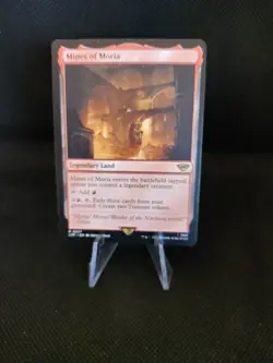 Mines of Moria The Lord of the Rings Non-Foil Regular MTG NM - Image 1