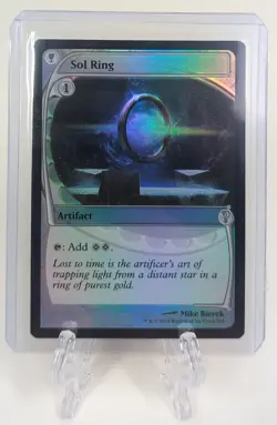 MTG FOIL Sol Ring (Future Sight) | Mystery Booster 2 | NM | Magic The Gathering - Image 1