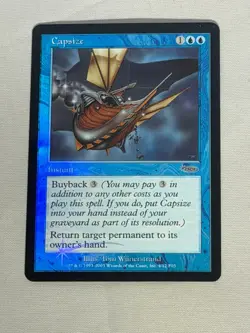 MTG FOIL Capsize FNM Promos Magic the Gathering - Image 1