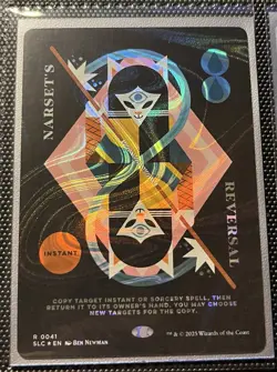 MTG Narset's Reversal Halo Foil SLC 0014 - Image 1