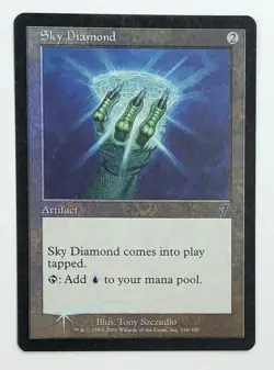 MTG SKY DIAMOND (FOIL) 7th Edition (OldManMTG 001-364) - Image 1