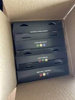 MTG Final Fantasy Commander Decks Set of 4 Deck Magic the Gathering Case - Image 2