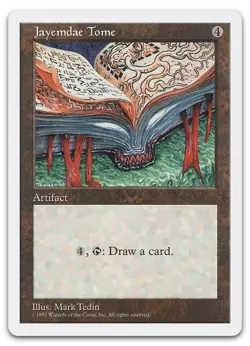 Jayemdae Tome (LP) Fifth Edition 5ED Magic MTG - Image 1