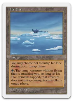 Ice Floe (NM) Fifth Edition 5ED Magic MTG - Image 1