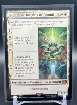 Summon: Knights of Round #36 NM Mythic NonFoil - MTG Final Fantasy - Image 1