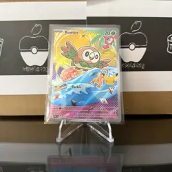 Rowlet 043 First Partners Promo Illustration Rare 30th Anniversary Pokemon TCG - Image 1