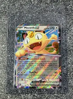 Meowth ex Pokemon Me03: Perfect Order Holo 062/088 NM In Hand - Image 2
