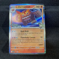 N's Darmanitan - SVP181 - Pokemon Scarlet & Violet Promo Prerelease STAFF NM - Image 1