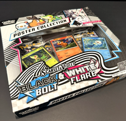 Pokemon TCG Black Bolt & White Flare Poster Collection Box Sealed 190062 - Image 5
