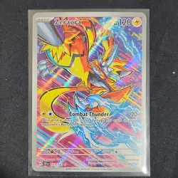 Pokemon Zeraora Sv07: Stellar Crown Illustration Rare Holo 151/142 HP120 Basic - Image 1