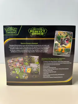 Pokemon TCG Perfect Order Pokemon Center Elite Trainer Box ETB *SMALL TEAR* - Image 3