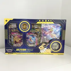 Pokemon TCG: Jolteon VMAX Premium Collection Box Factory Sealed - Image 1